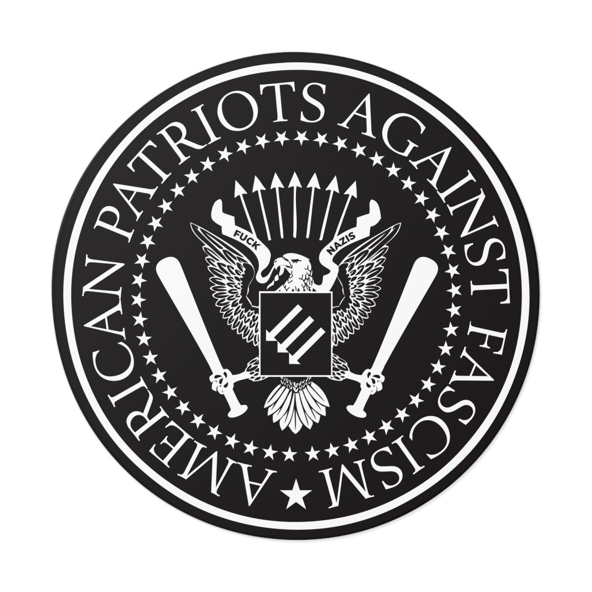 Free Oppression - Stickers - American Patriots Against Fascism – Round Vinyl Sticker
