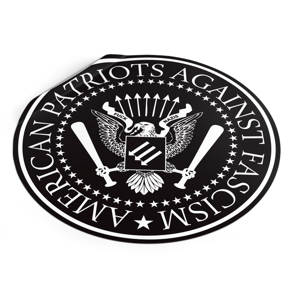 Free Oppression - Stickers - American Patriots Against Fascism – Round Vinyl Sticker
