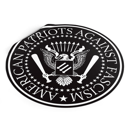 Free Oppression - Stickers - American Patriots Against Fascism – Round Vinyl Sticker