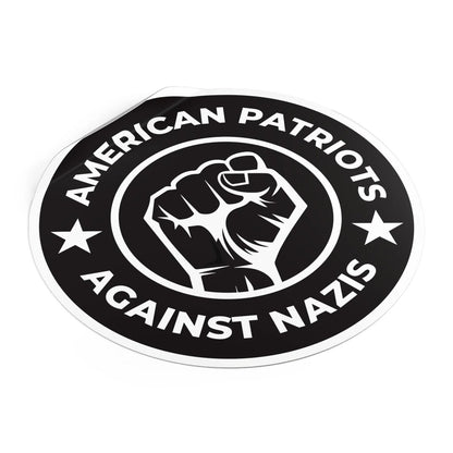 Free Oppression - Stickers - American Patriots Against Nazis – Round Vinyl Sticker