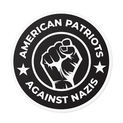 Free Oppression - Stickers - American Patriots Against Nazis – Round Vinyl Sticker