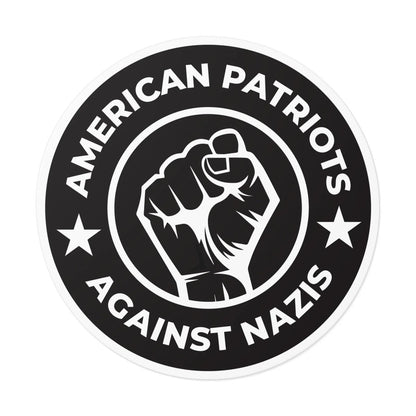 Free Oppression - Stickers - American Patriots Against Nazis – Round Vinyl Sticker