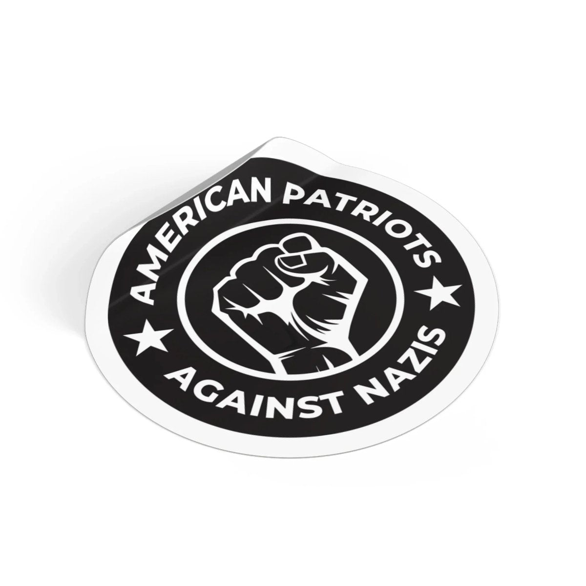 Free Oppression - Stickers - American Patriots Against Nazis – Round Vinyl Sticker