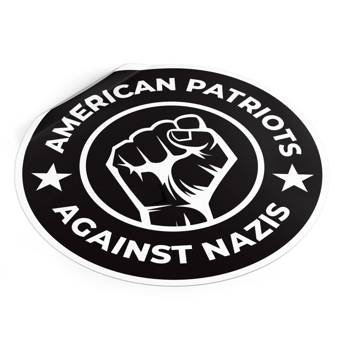 Free Oppression - Stickers - American Patriots Against Nazis – Round Vinyl Sticker