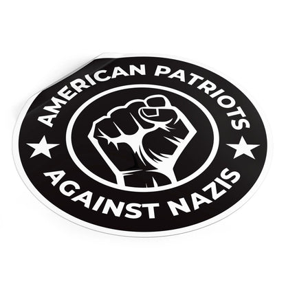 Free Oppression - Stickers - American Patriots Against Nazis – Round Vinyl Sticker