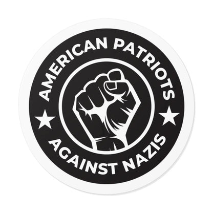 Free Oppression - Stickers - American Patriots Against Nazis – Round Vinyl Sticker