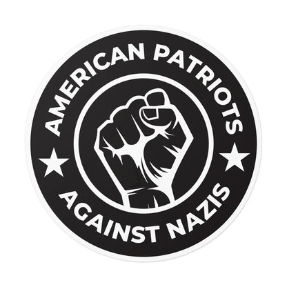 Free Oppression - Stickers - American Patriots Against Nazis – Round Vinyl Sticker