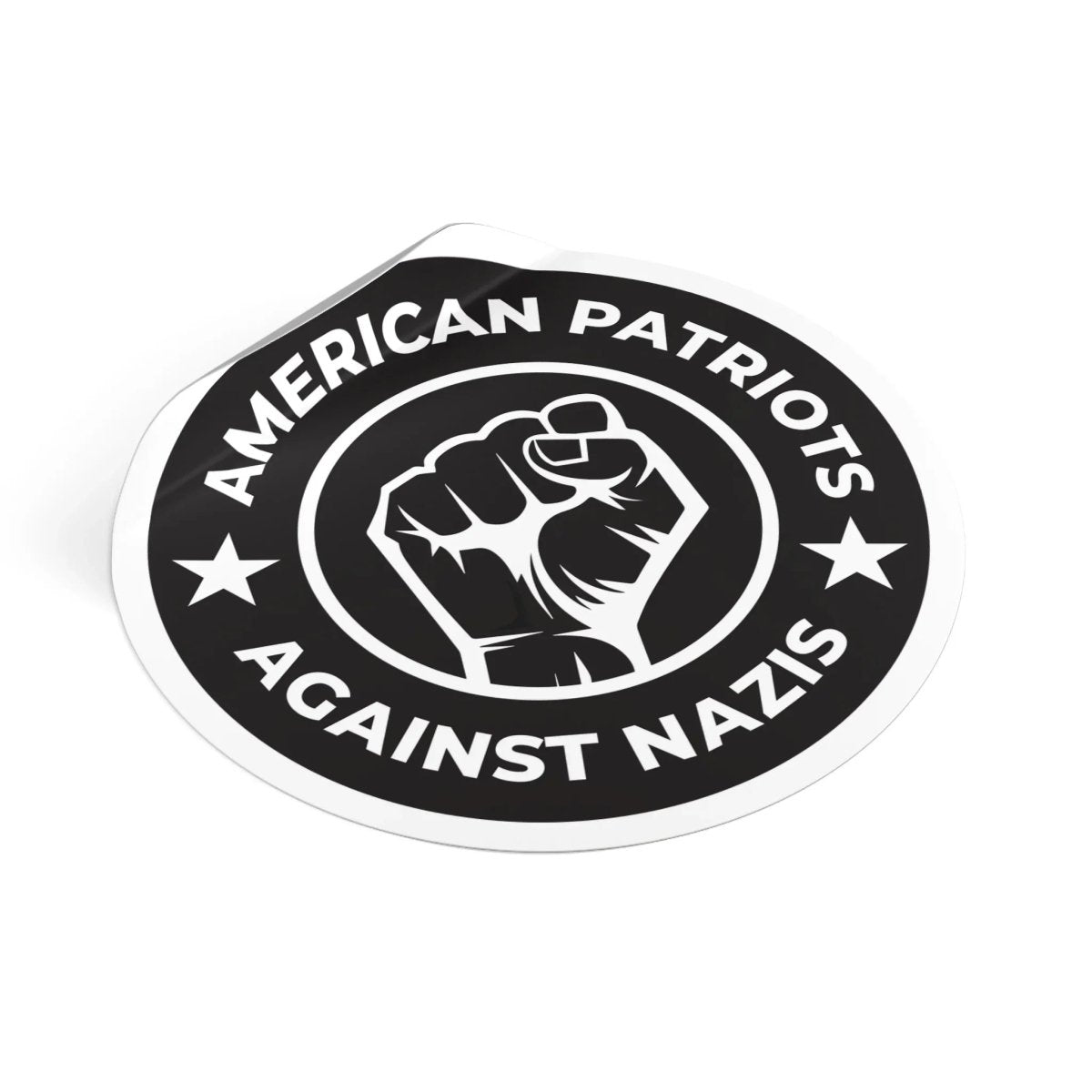 Free Oppression - Stickers - American Patriots Against Nazis – Round Vinyl Sticker