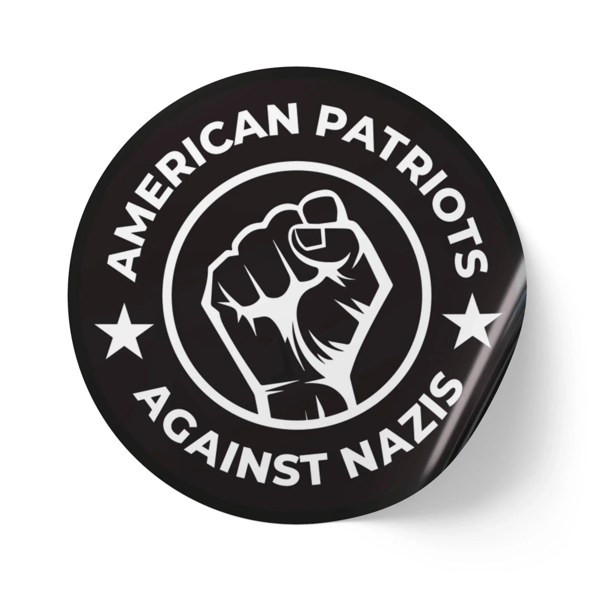 Free Oppression - Stickers - American Patriots Against Nazis – Round Vinyl Sticker