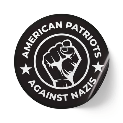 Free Oppression - Stickers - American Patriots Against Nazis – Round Vinyl Sticker