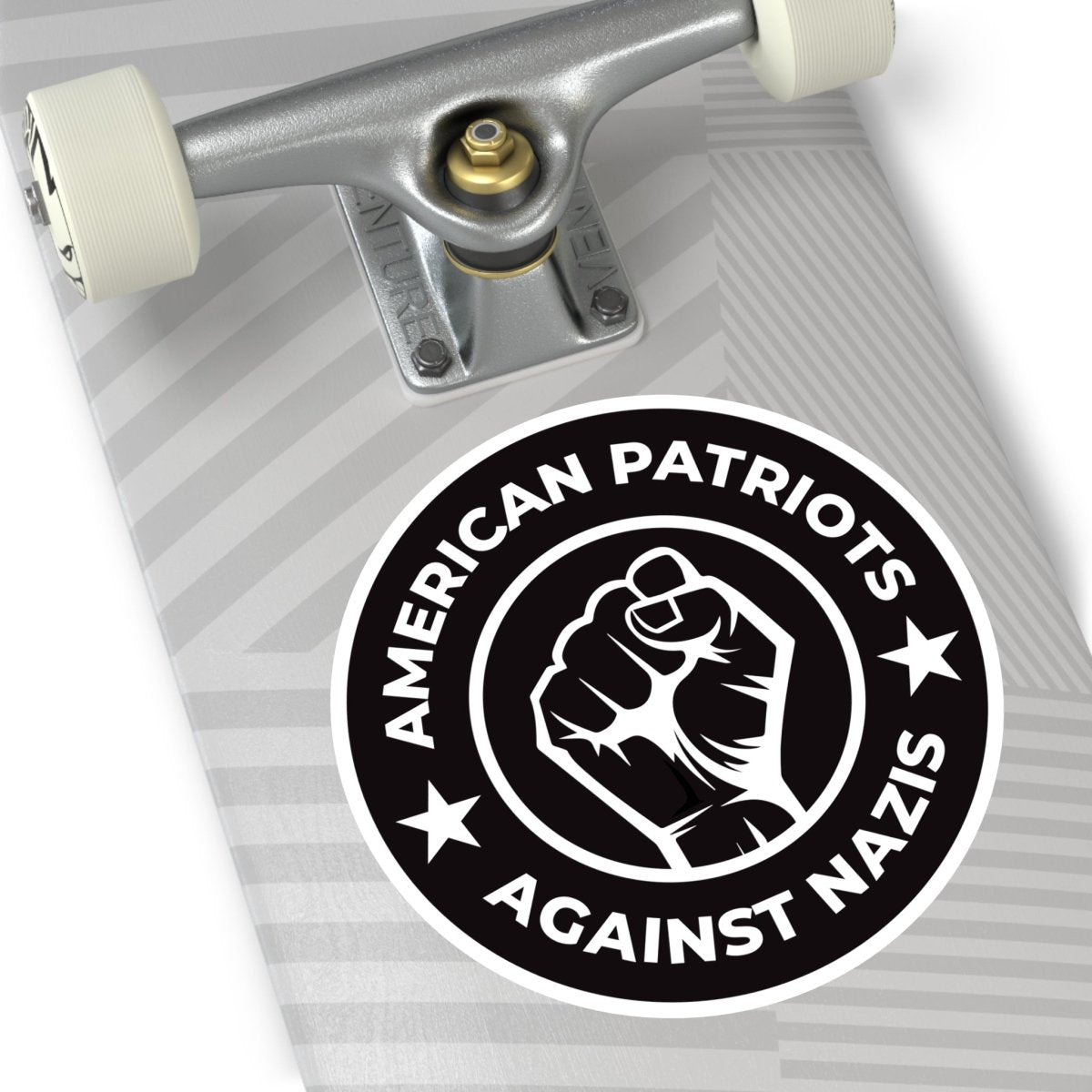 Free Oppression - Stickers - American Patriots Against Nazis – Round Vinyl Sticker