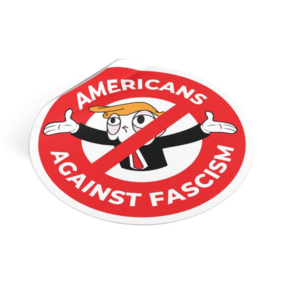 Free Oppression - Stickers - Americans Against Fascism – Round Vinyl Sticker