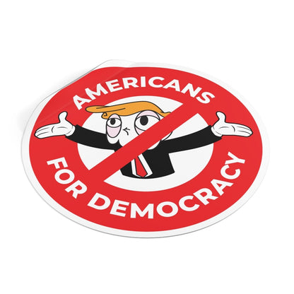 Free Oppression - Stickers - Americans For Democracy – Round Vinyl Sticker