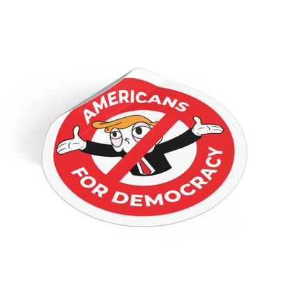 Free Oppression - Stickers - Americans For Democracy – Round Vinyl Sticker