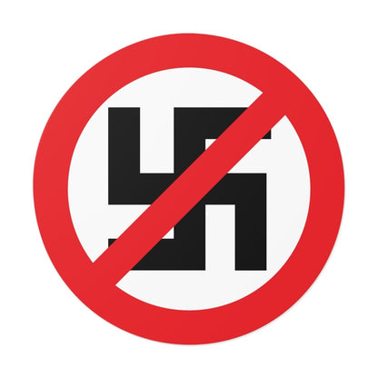 Free Oppression - Stickers - Anti - Nazi – Round Vinyl Sticker