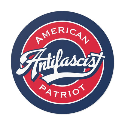 Free Oppression - Stickers - Antifascist American Patriot – Round Vinyl Sticker
