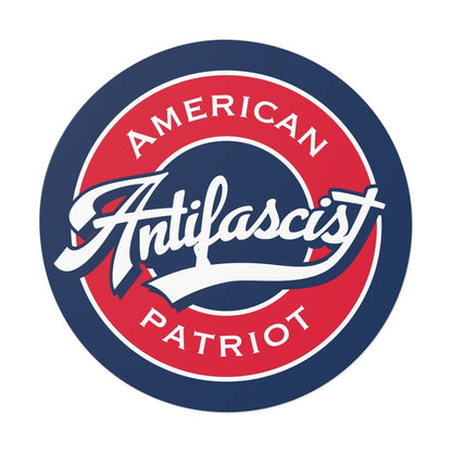 Free Oppression - Stickers - Antifascist American Patriot – Round Vinyl Sticker