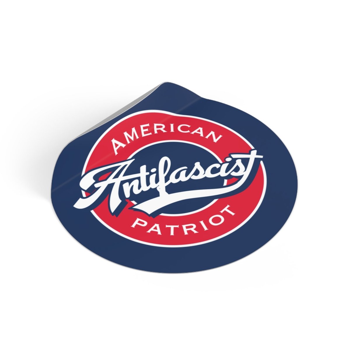 Free Oppression - Stickers - Antifascist American Patriot – Round Vinyl Sticker