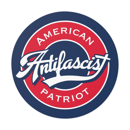Free Oppression - Stickers - Antifascist American Patriot – Round Vinyl Sticker