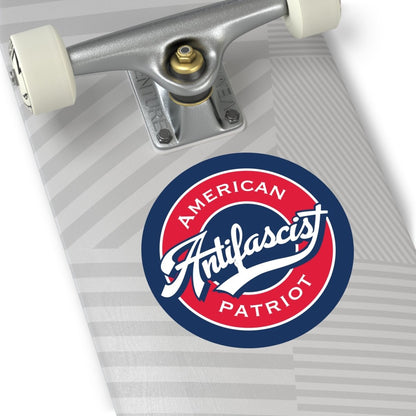 Free Oppression - Stickers - Antifascist American Patriot – Round Vinyl Sticker