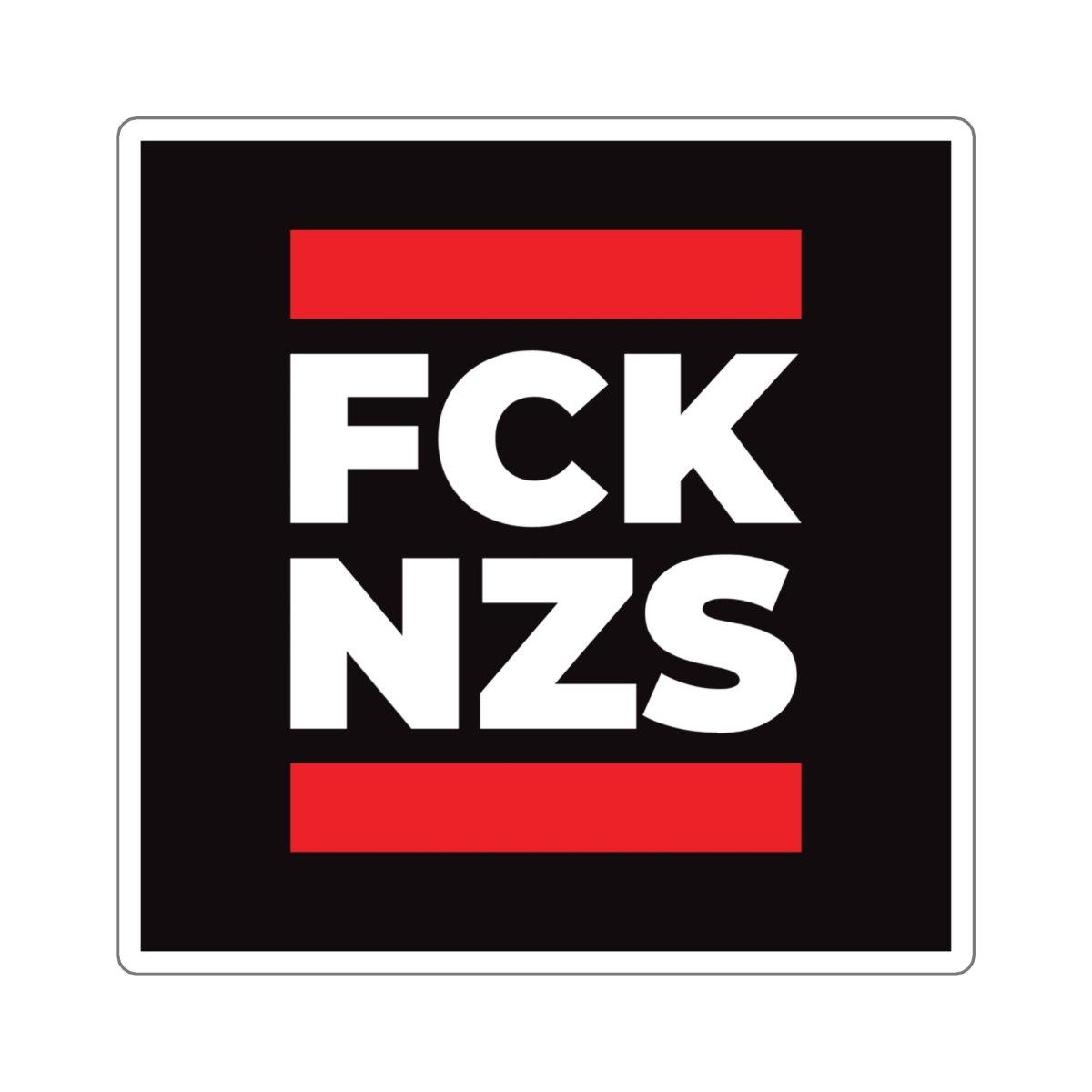 Free Oppression - Stickers - FCK NZS – Square Vinyl Sticker
