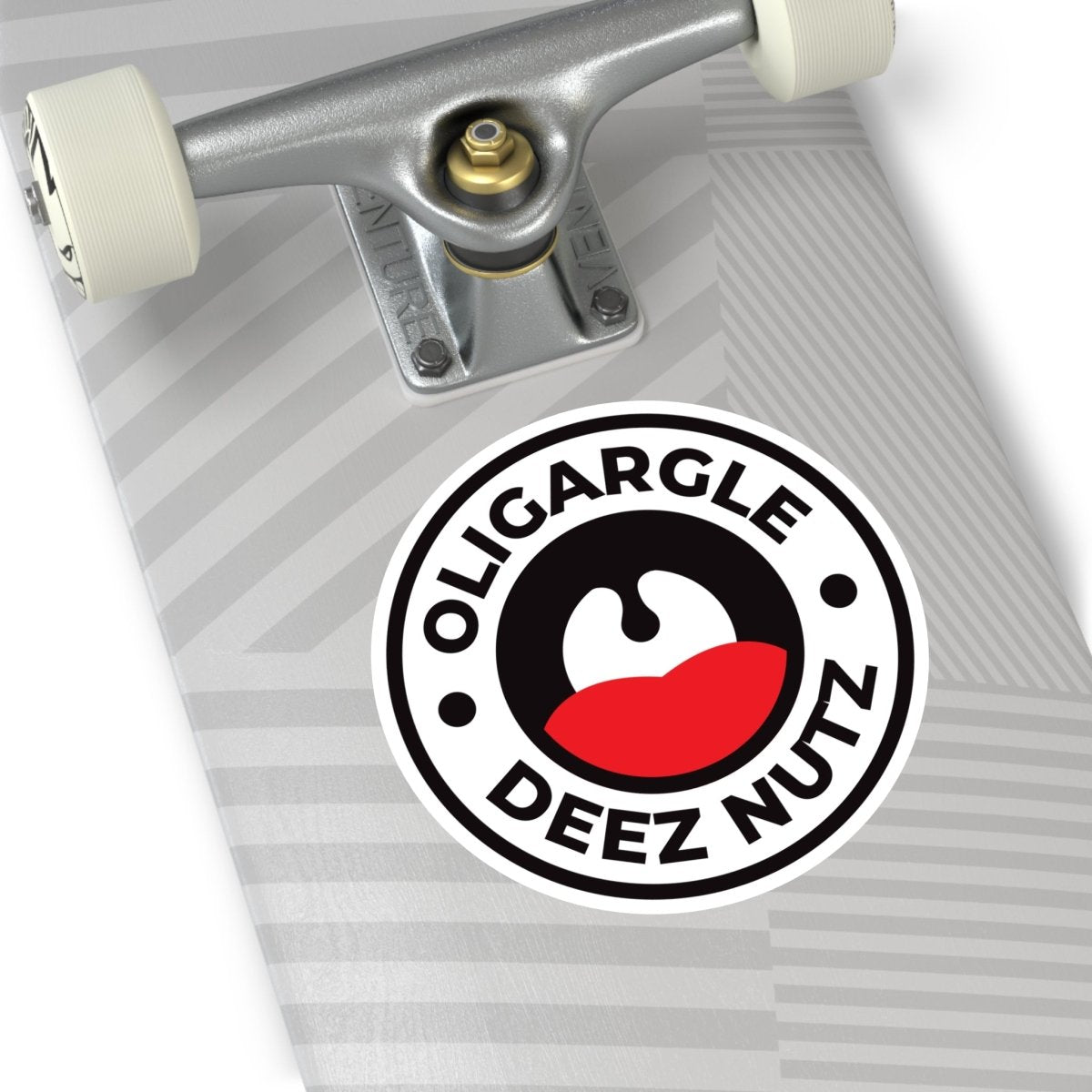 Free Oppression - Stickers - Oligargle Deez Nutz – Round Vinyl Sticker
