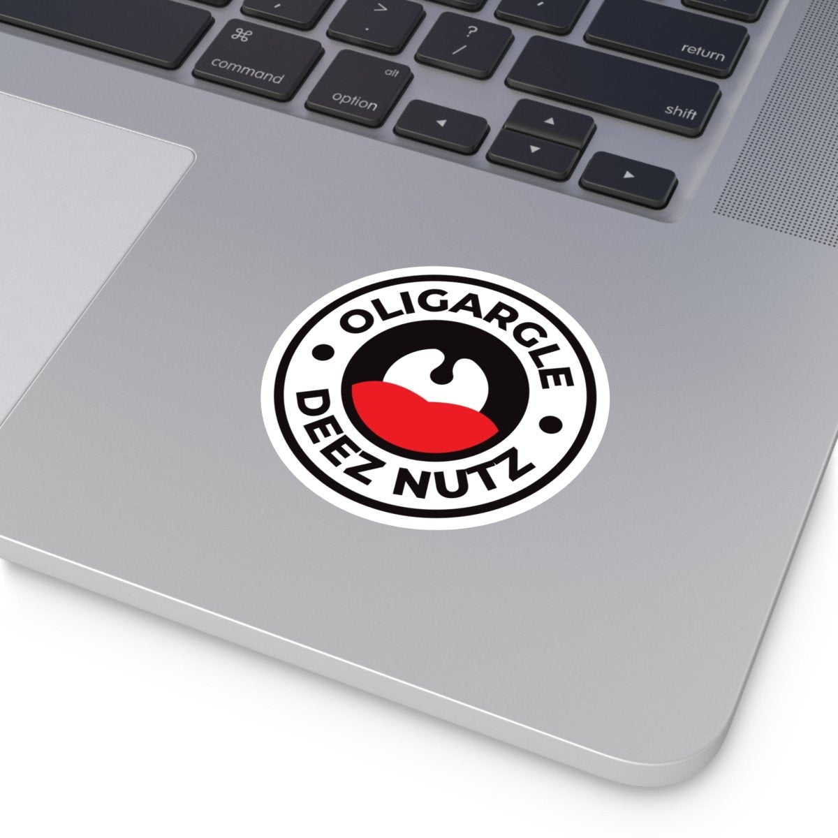 Free Oppression - Stickers - Oligargle Deez Nutz – Round Vinyl Sticker