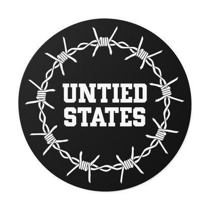 Free Oppression - Stickers - Untied States – Round Vinyl Sticker