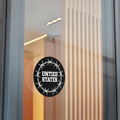 Free Oppression - Stickers - Untied States – Round Vinyl Sticker