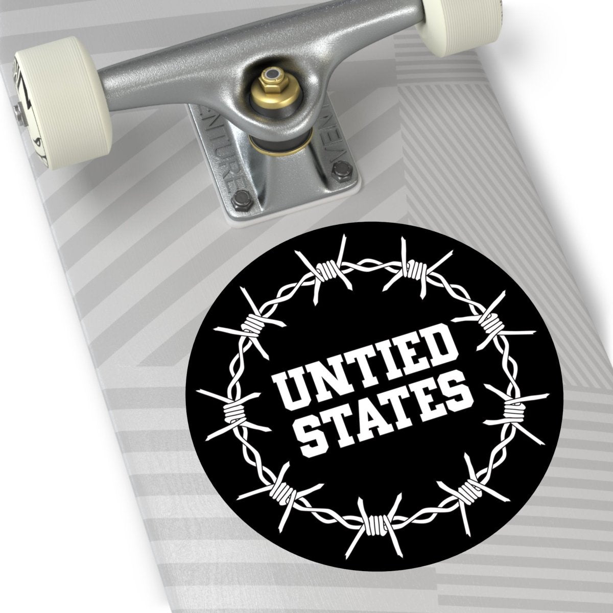 Free Oppression - Stickers - Untied States – Round Vinyl Sticker
