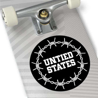 Free Oppression - Stickers - Untied States – Round Vinyl Sticker