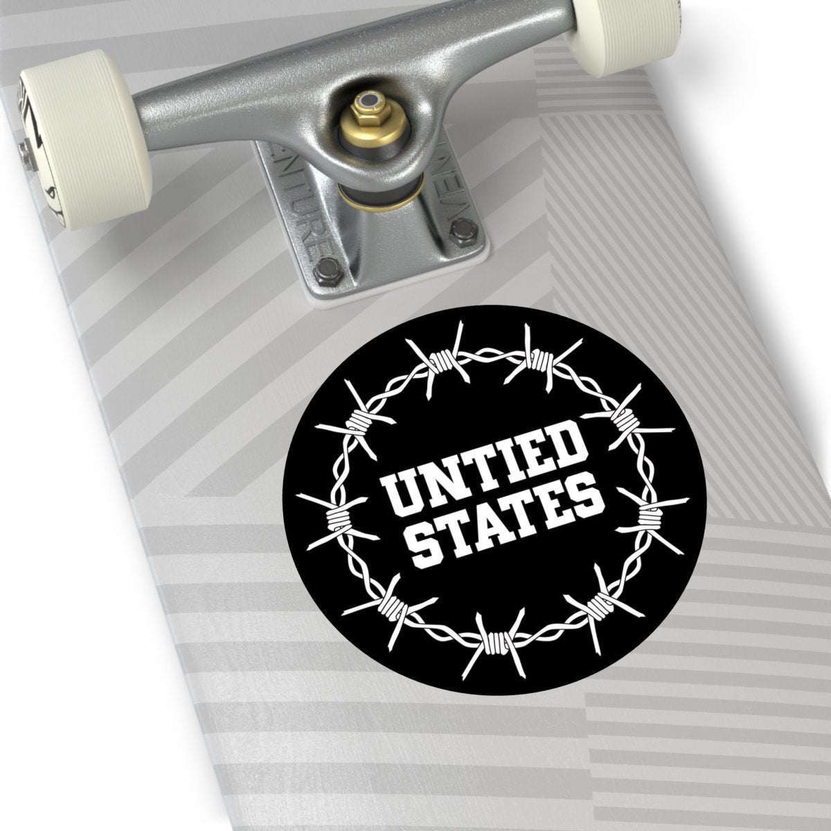 Free Oppression - Stickers - Untied States – Round Vinyl Sticker