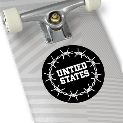 Free Oppression - Stickers - Untied States – Round Vinyl Sticker