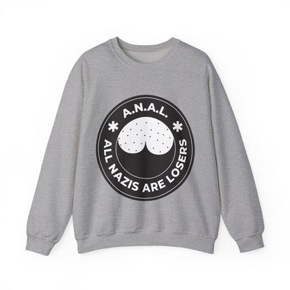 Free Oppression - Sweatshirt - All Nazis Are Losers – Anti - Nazi Protest Sweatshirt