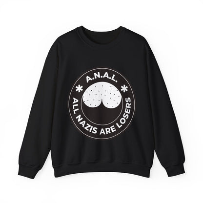 Free Oppression - Sweatshirt - All Nazis Are Losers – Anti - Nazi Protest Sweatshirt