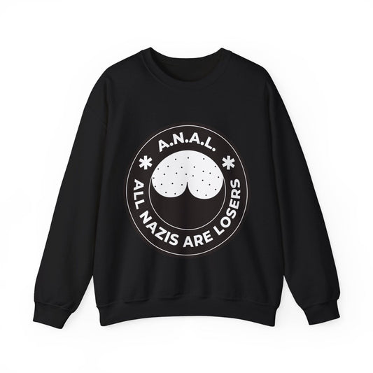 Free Oppression - Sweatshirt - All Nazis Are Losers – Anti - Nazi Protest Sweatshirt