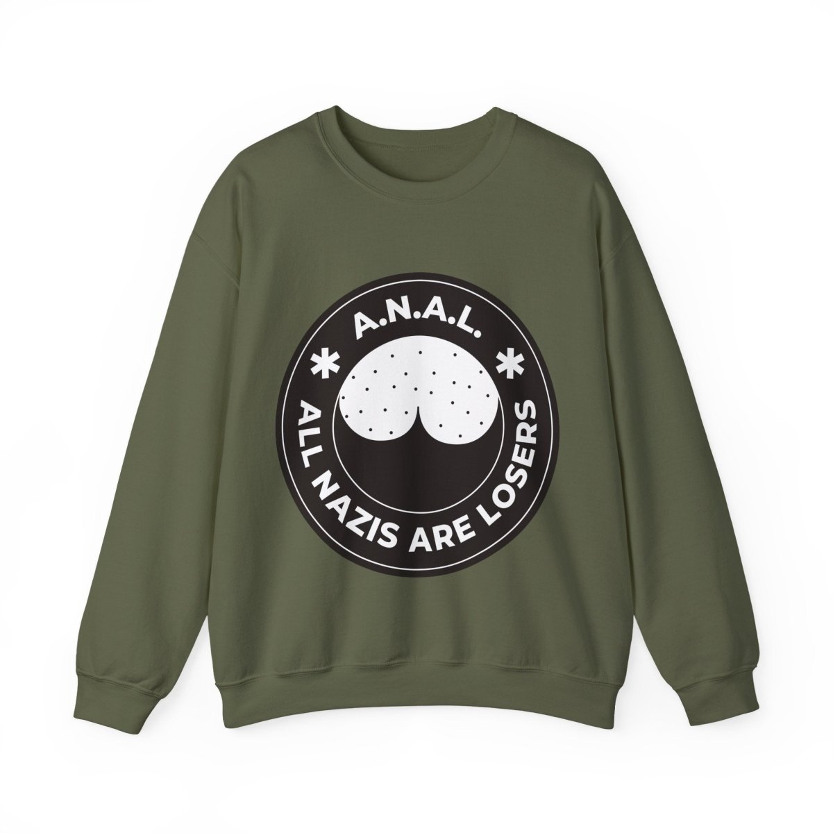 Free Oppression - Sweatshirt - All Nazis Are Losers – Anti - Nazi Protest Sweatshirt