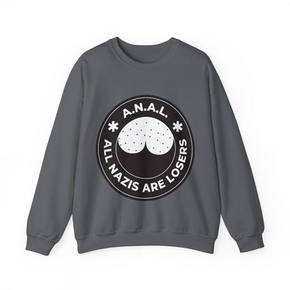 Free Oppression - Sweatshirt - All Nazis Are Losers – Anti - Nazi Protest Sweatshirt