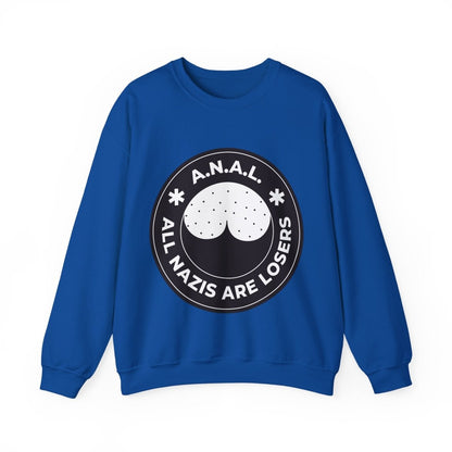 Free Oppression - Sweatshirt - All Nazis Are Losers – Anti - Nazi Protest Sweatshirt