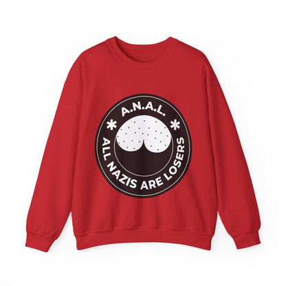 Free Oppression - Sweatshirt - All Nazis Are Losers – Anti - Nazi Protest Sweatshirt