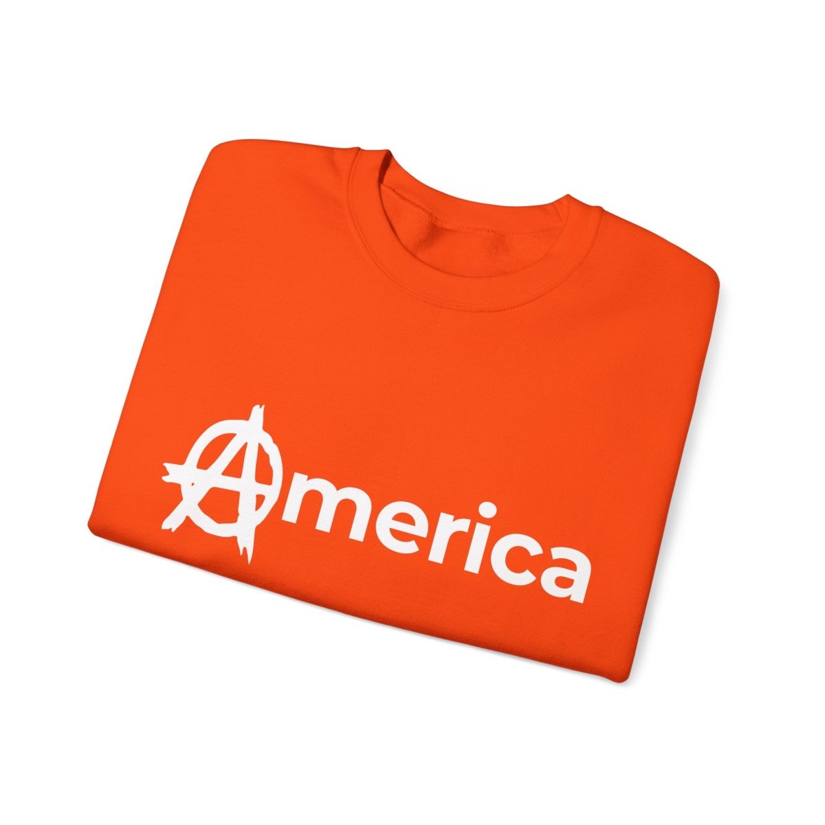 Free Oppression - Sweatshirt - America (Anarchy A) – Anti - Authoritarian Protest Sweatshirt