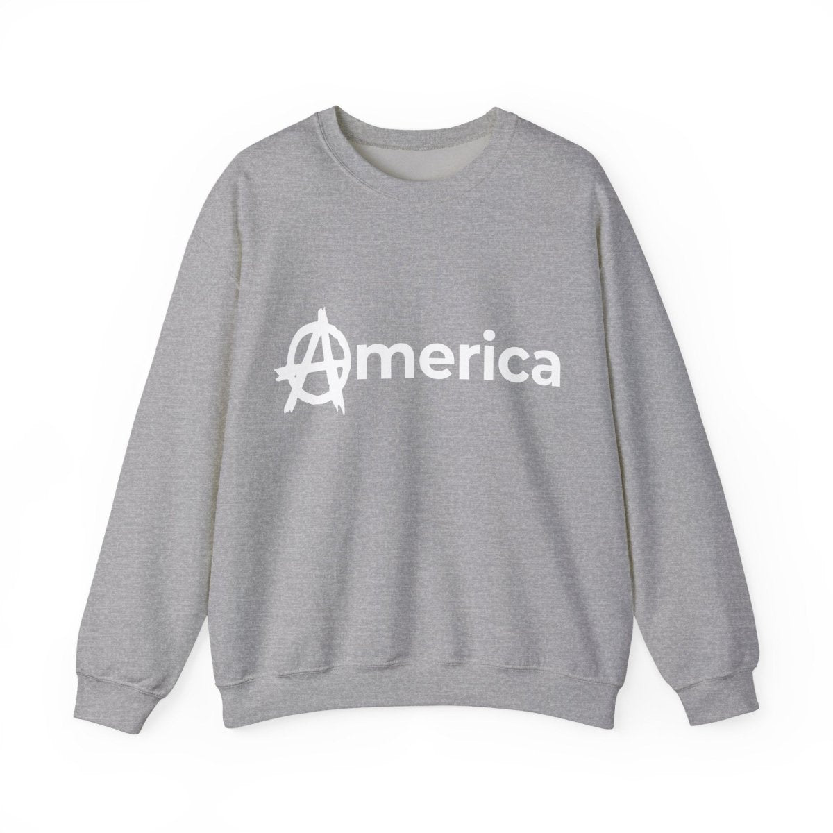 Free Oppression - Sweatshirt - America (Anarchy A) – Anti - Authoritarian Protest Sweatshirt