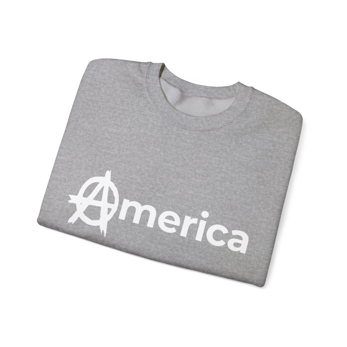 Free Oppression - Sweatshirt - America (Anarchy A) – Anti - Authoritarian Protest Sweatshirt