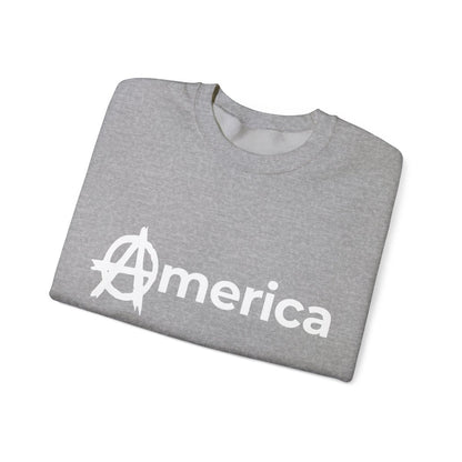 Free Oppression - Sweatshirt - America (Anarchy A) – Anti - Authoritarian Protest Sweatshirt