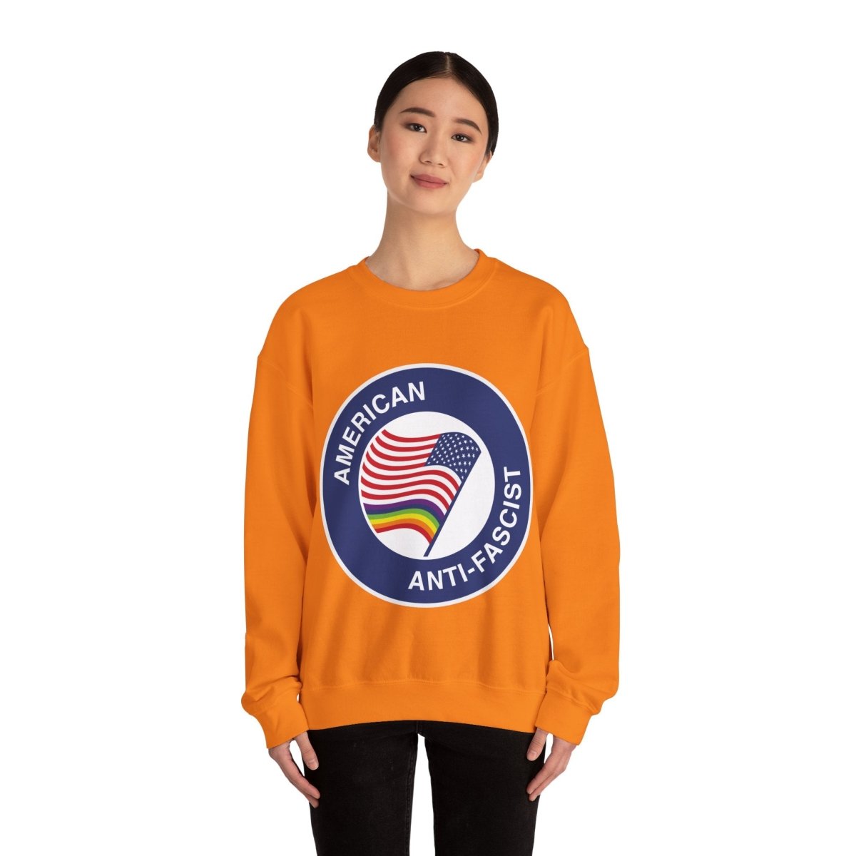 Free Oppression - Sweatshirt - American Anti - Fascist – Pro - Democracy Sweatshirt