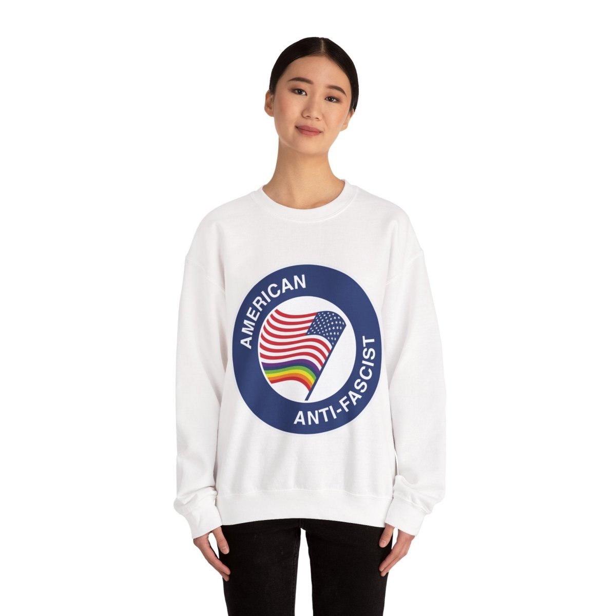 Free Oppression - Sweatshirt - American Anti - Fascist – Pro - Democracy Sweatshirt