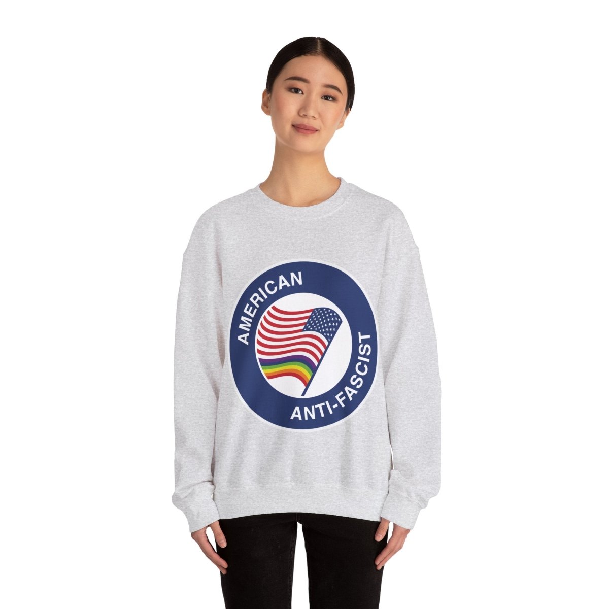 Free Oppression - Sweatshirt - American Anti - Fascist – Pro - Democracy Sweatshirt