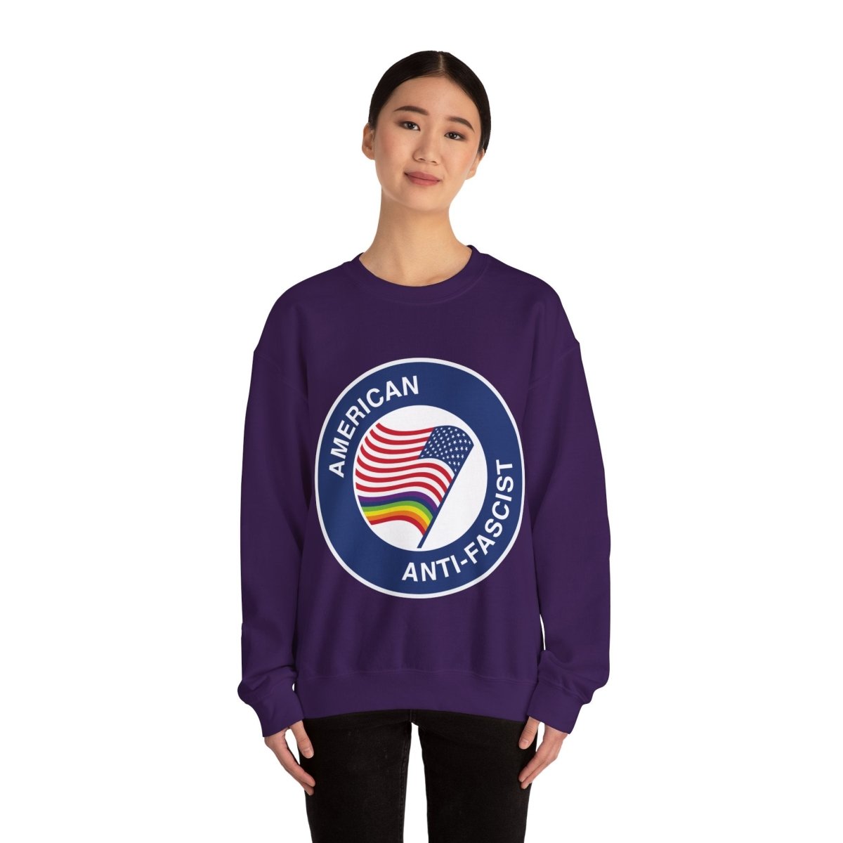 Free Oppression - Sweatshirt - American Anti - Fascist – Pro - Democracy Sweatshirt