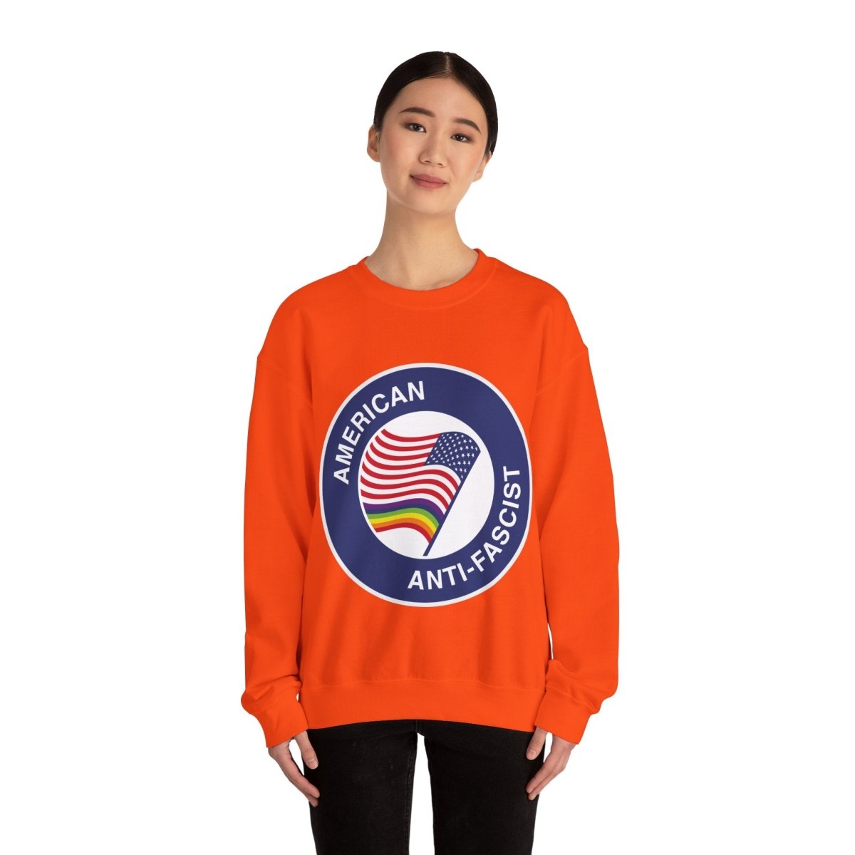 Free Oppression - Sweatshirt - American Anti - Fascist – Pro - Democracy Sweatshirt