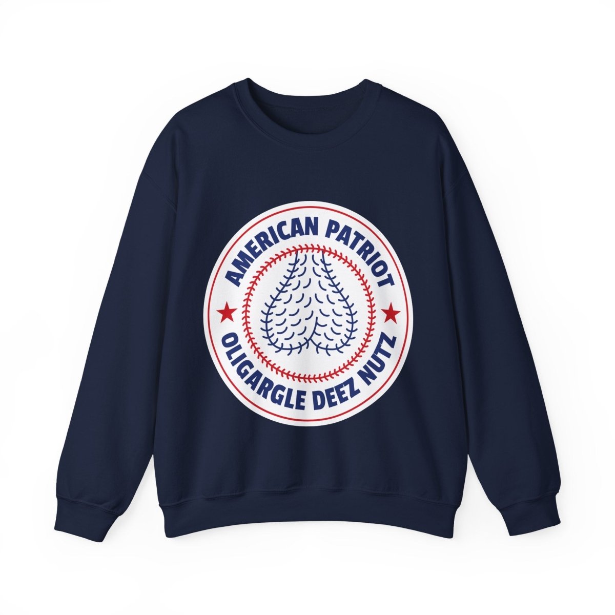 Free Oppression - Sweatshirt - American Patriot Oligargle Deez Nutz – Anti - Oligarchy Satire Sweatshirt